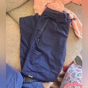 2 pair greys anatomy navy scrub pants
